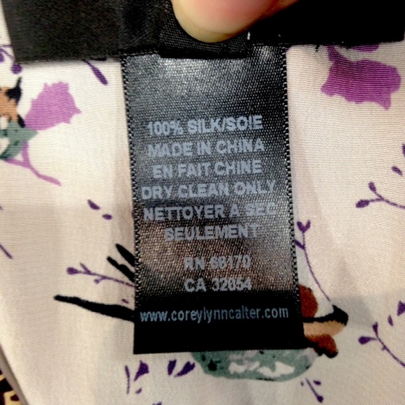 SOLD Anthropologie Corey Lynn Calter Bird Blouse - Picture 8 of 8